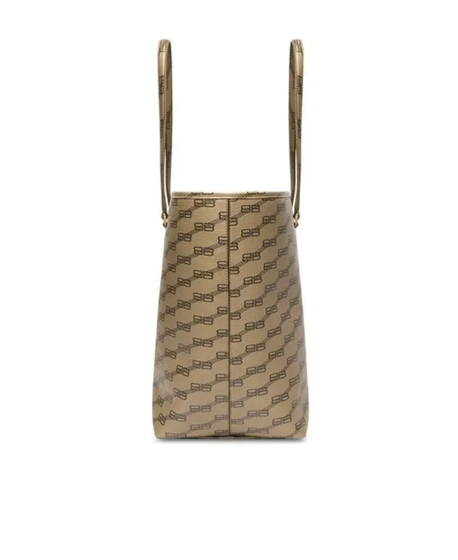 Shopper Signature Large East-West Bag Bb Monogram In Beige
