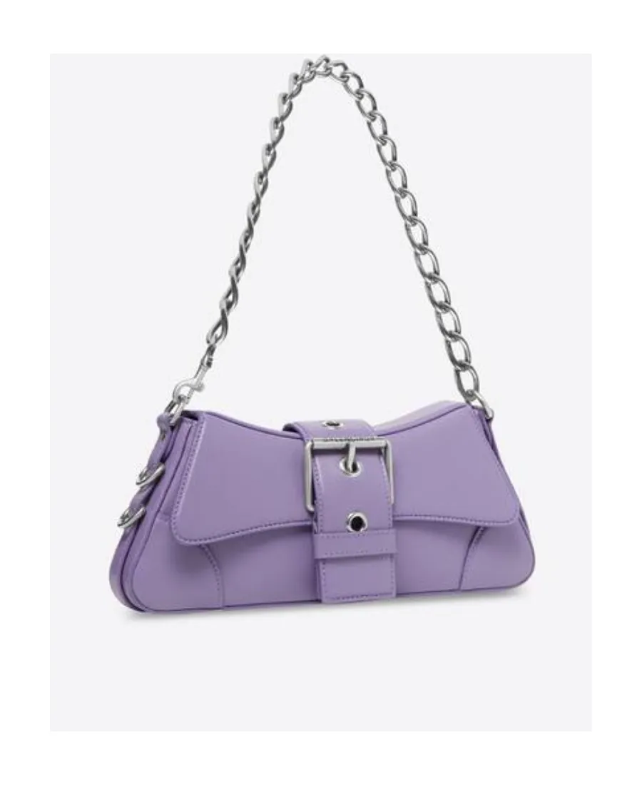 Lindsay Chain-Link Small Shoulder Bag