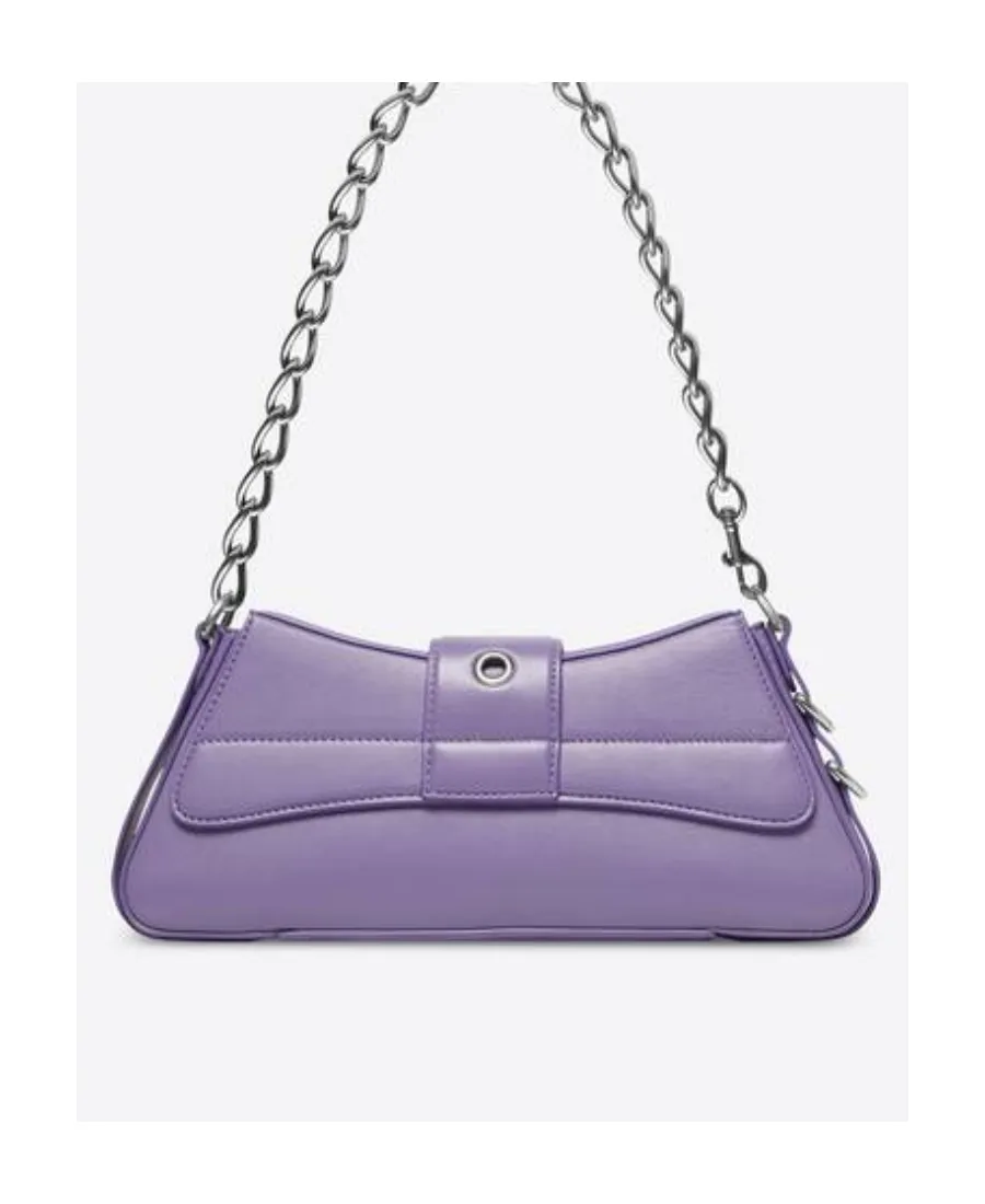 Lindsay Chain-Link Small Shoulder Bag