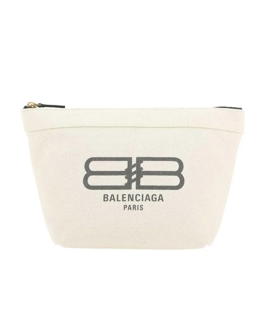 Logo Zipper Handbag