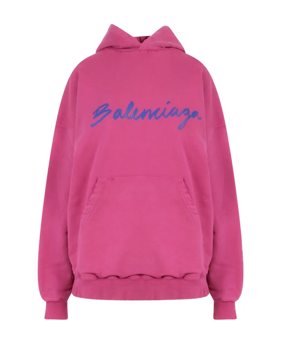 Logo-Print Cotton Hoodie