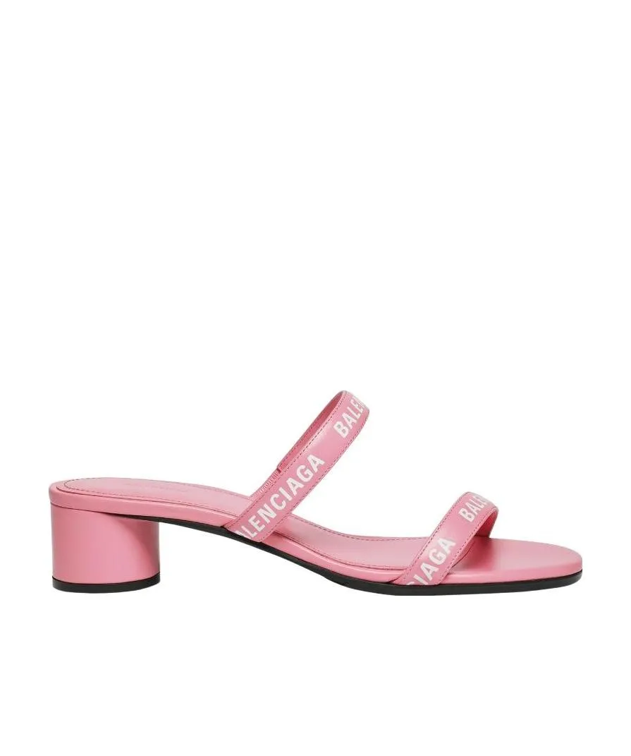 Logo Strap Open-Toe Sandals