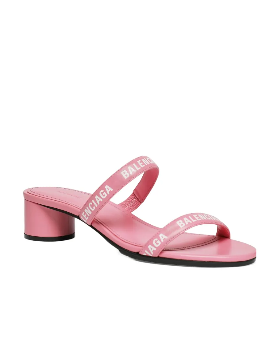 Logo Strap Open-Toe Sandals