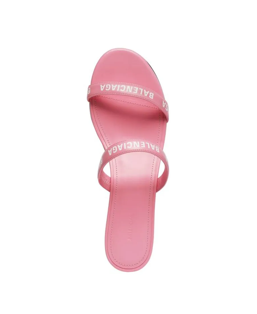 Logo Strap Open-Toe Sandals