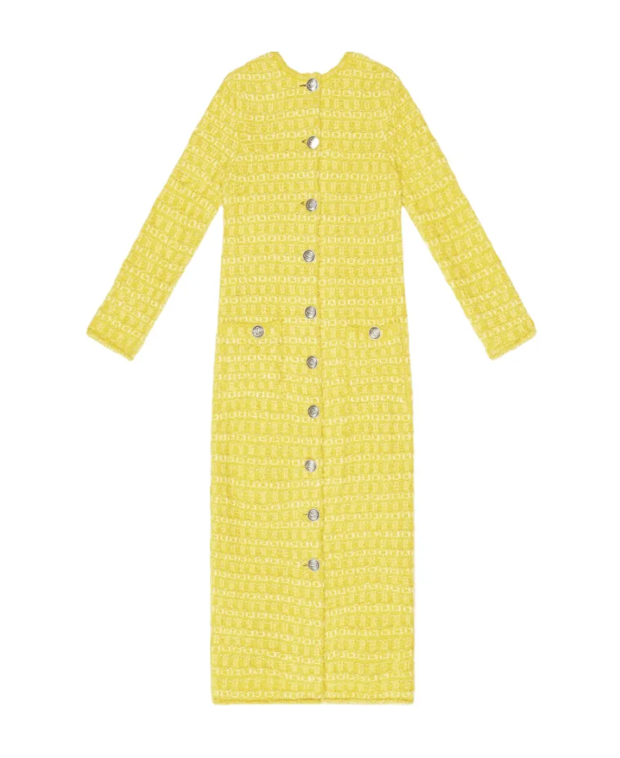 Tweed Midi Dress