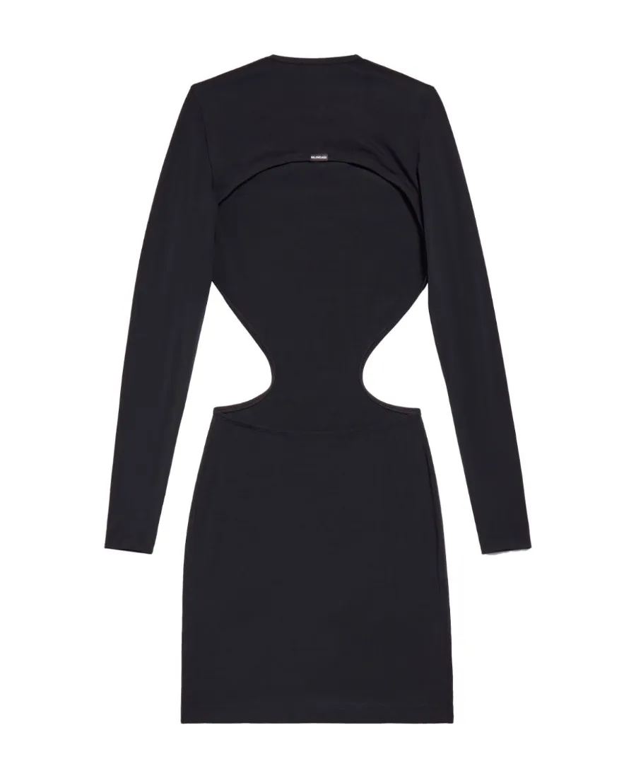 Cut-Out Open Back Mini Dress