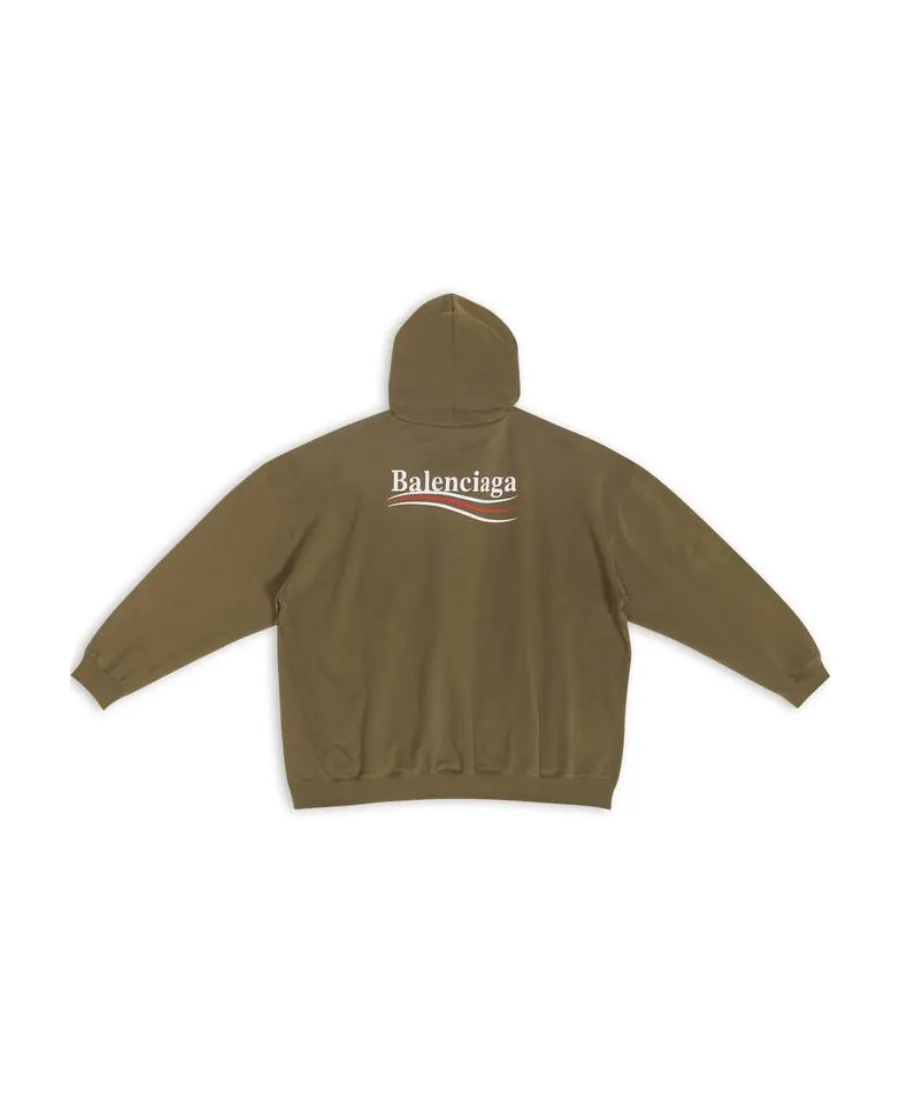 Logo Embroidered Oversized Hoodie