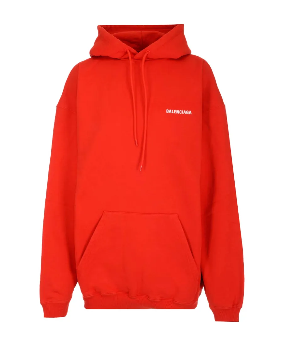 Logo Print Medium Fit Hoodie