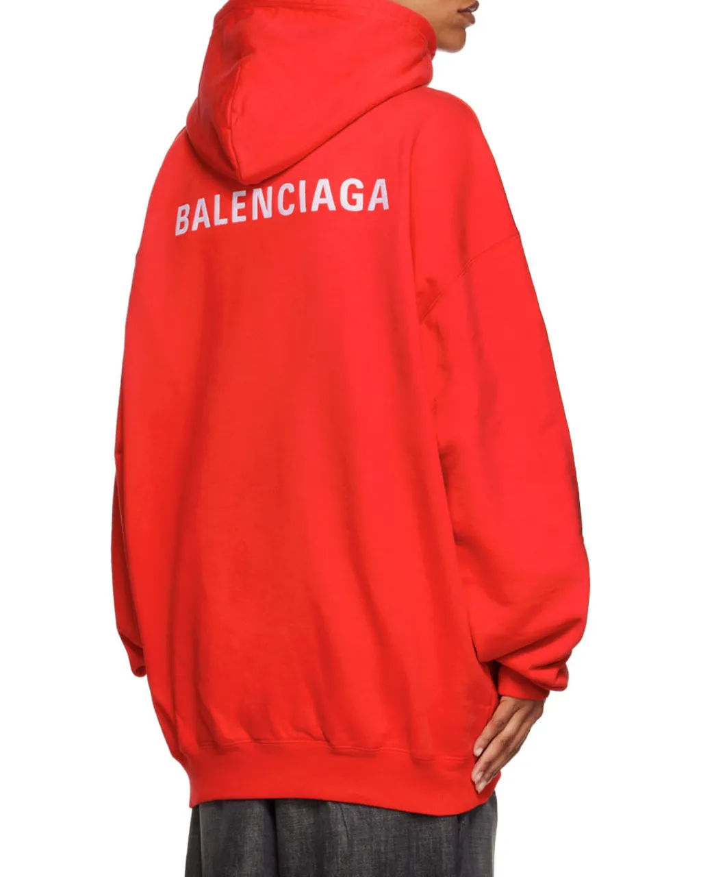 Logo Print Medium Fit Hoodie
