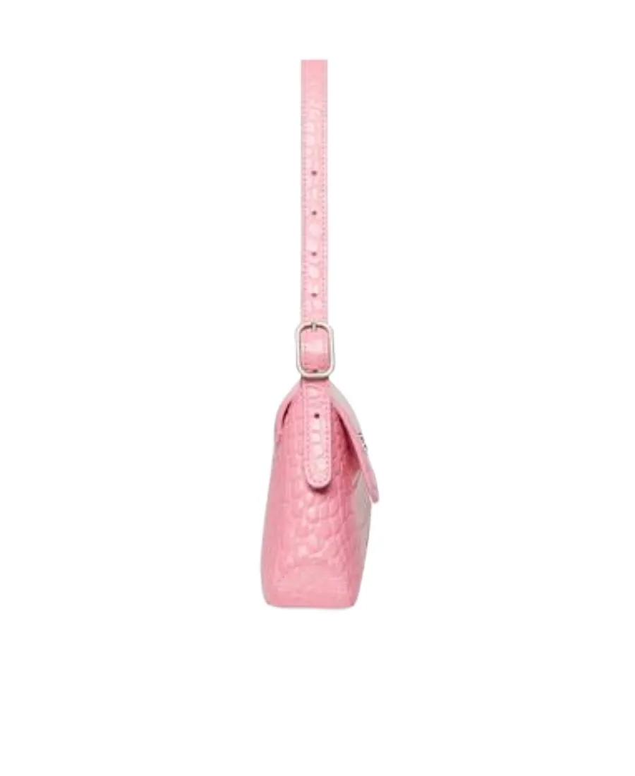 Xx Small Embossed Flap Bag
