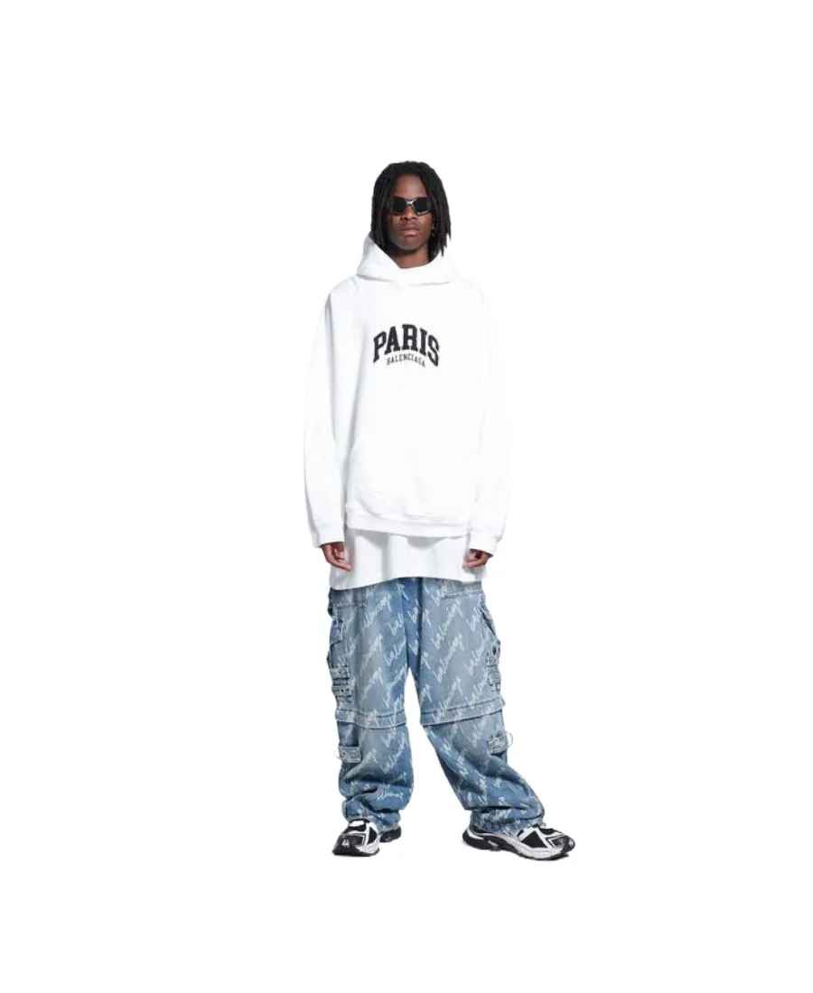 Logo Embroidered Oversized Hoodie