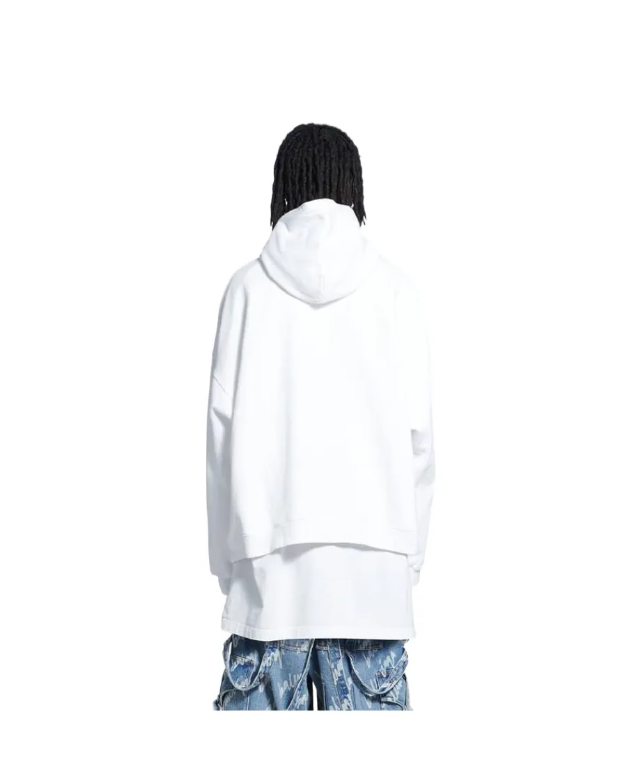 Logo Embroidered Oversized Hoodie
