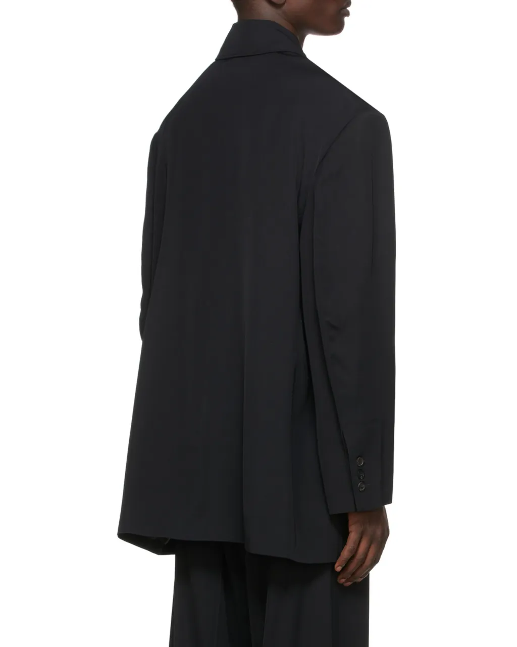 Buttoned Long-Sleeved Jacket