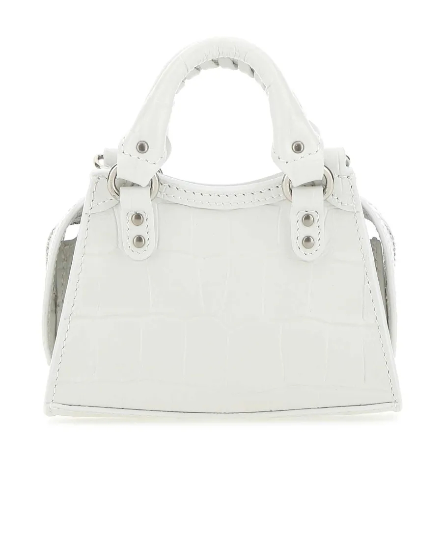 Logo Zipper Shoulder Bag