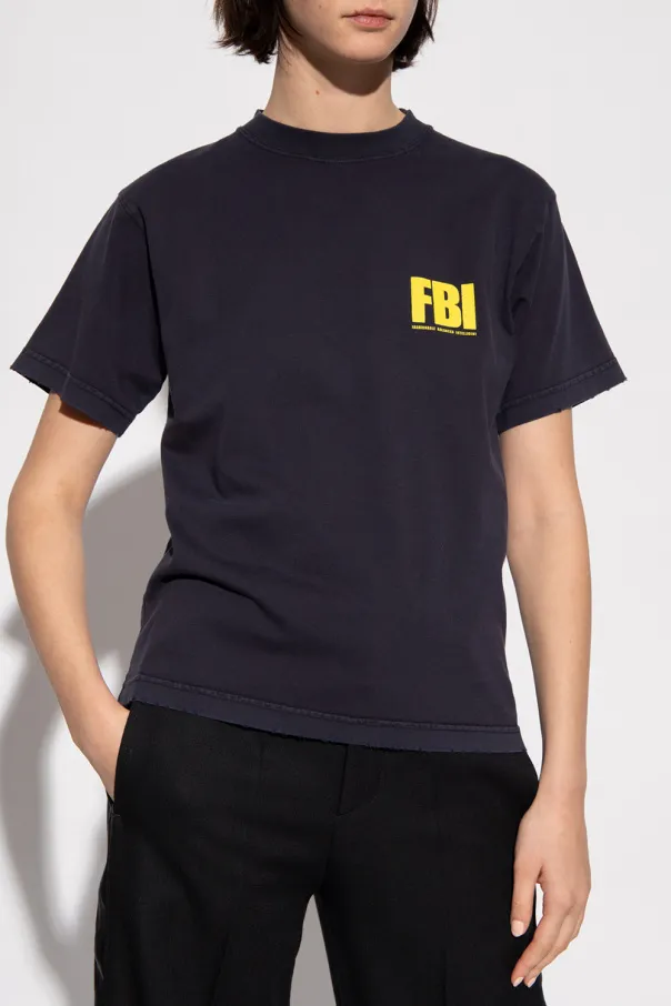 Printed T-Shirt With Round Neck