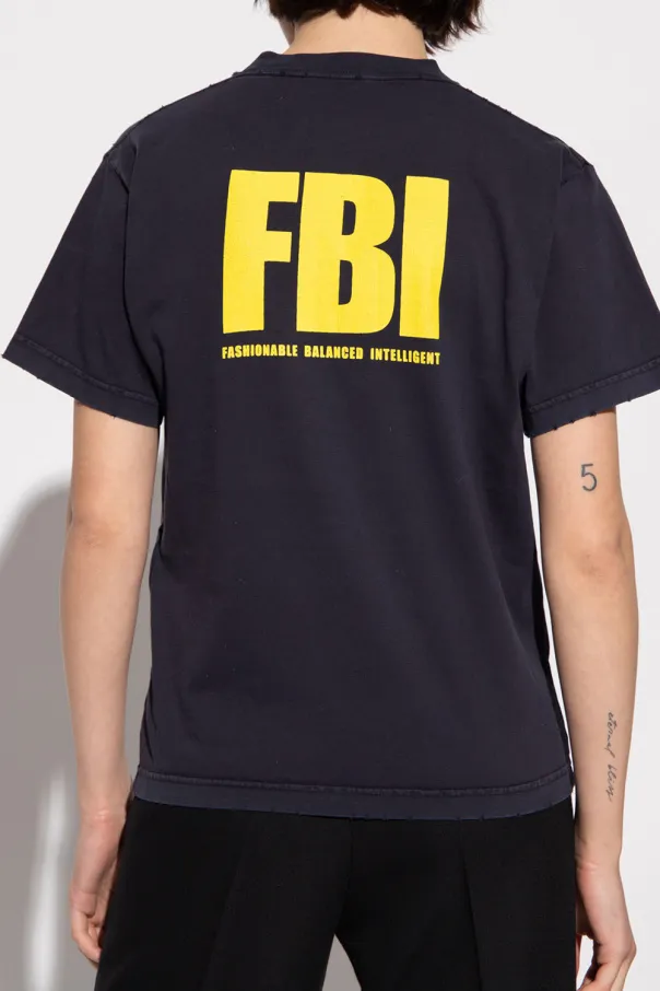 Printed T-Shirt With Round Neck