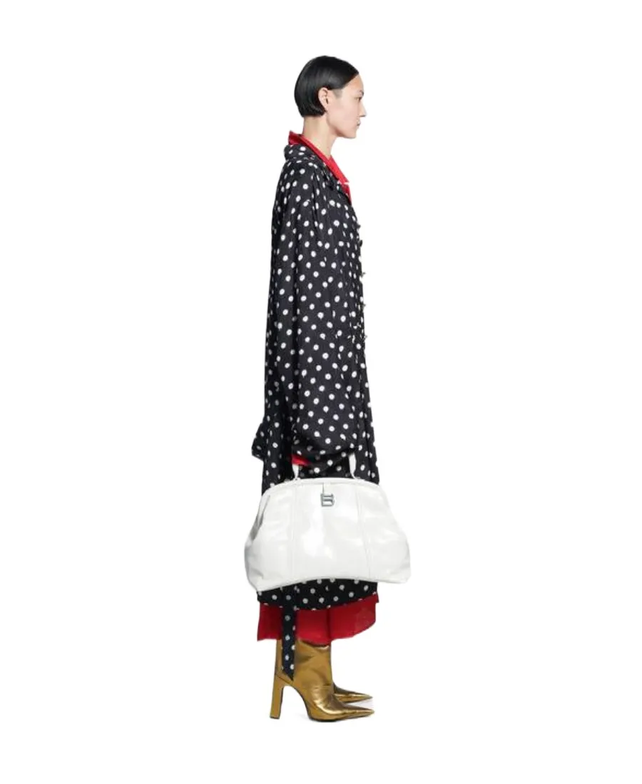 Spray Dots Reversible Coat Dress