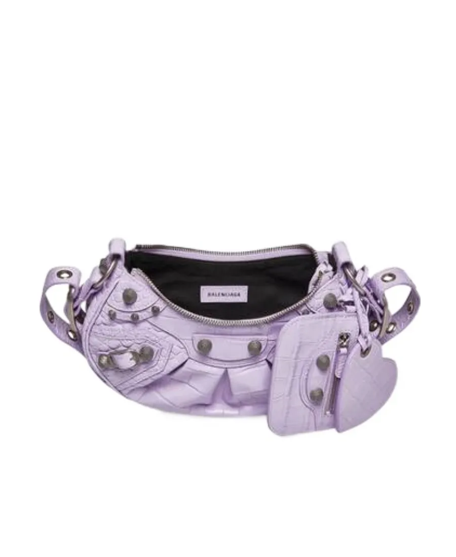 Le Cagole Embossed Xs Shoulder Bag