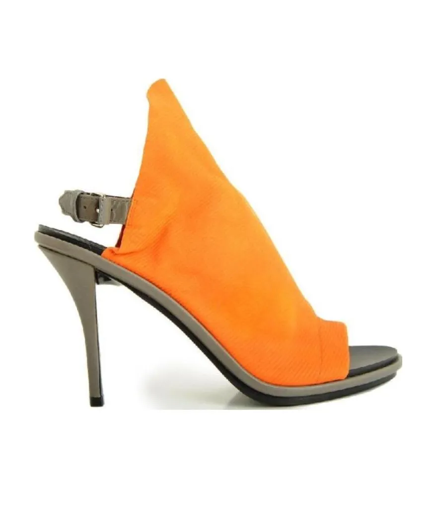 Logo High-Heeled Sandals
