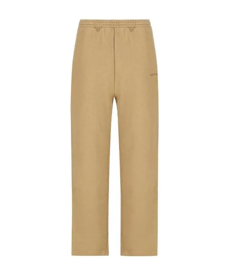Logo-Embroidered Straight Trousers