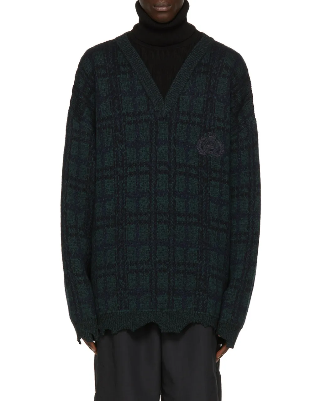 Layered Knit Turtleneck