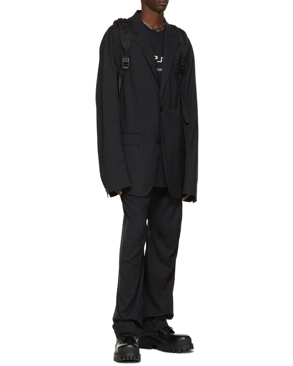 Single Breasted Oversized Blazer