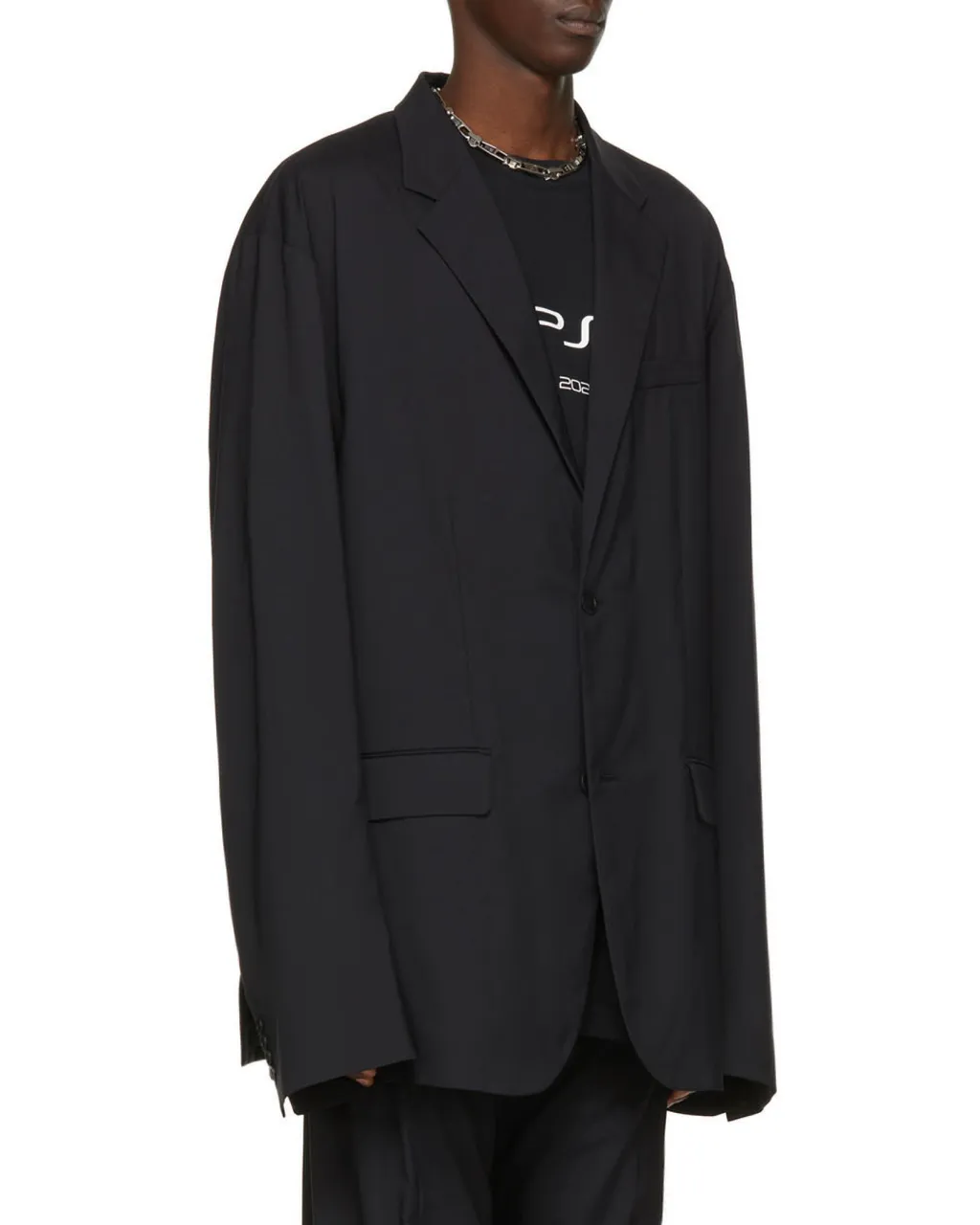 Single Breasted Oversized Blazer
