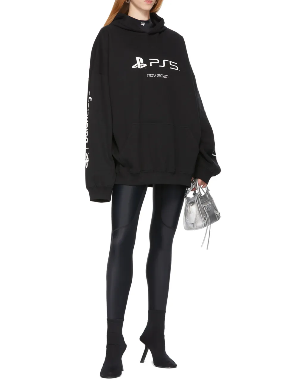 X Sony Playstation 5 Oversized Hoodie
