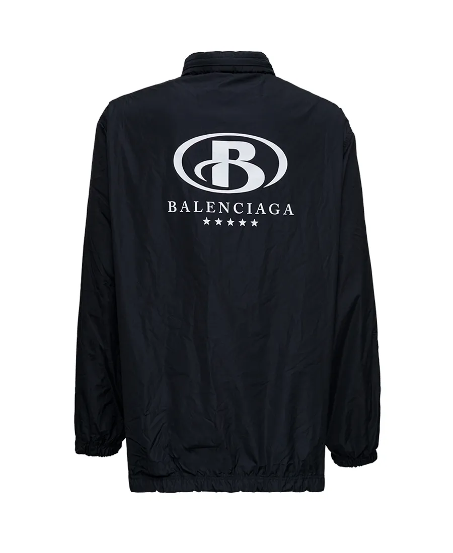 Logo Printed Windbreaker