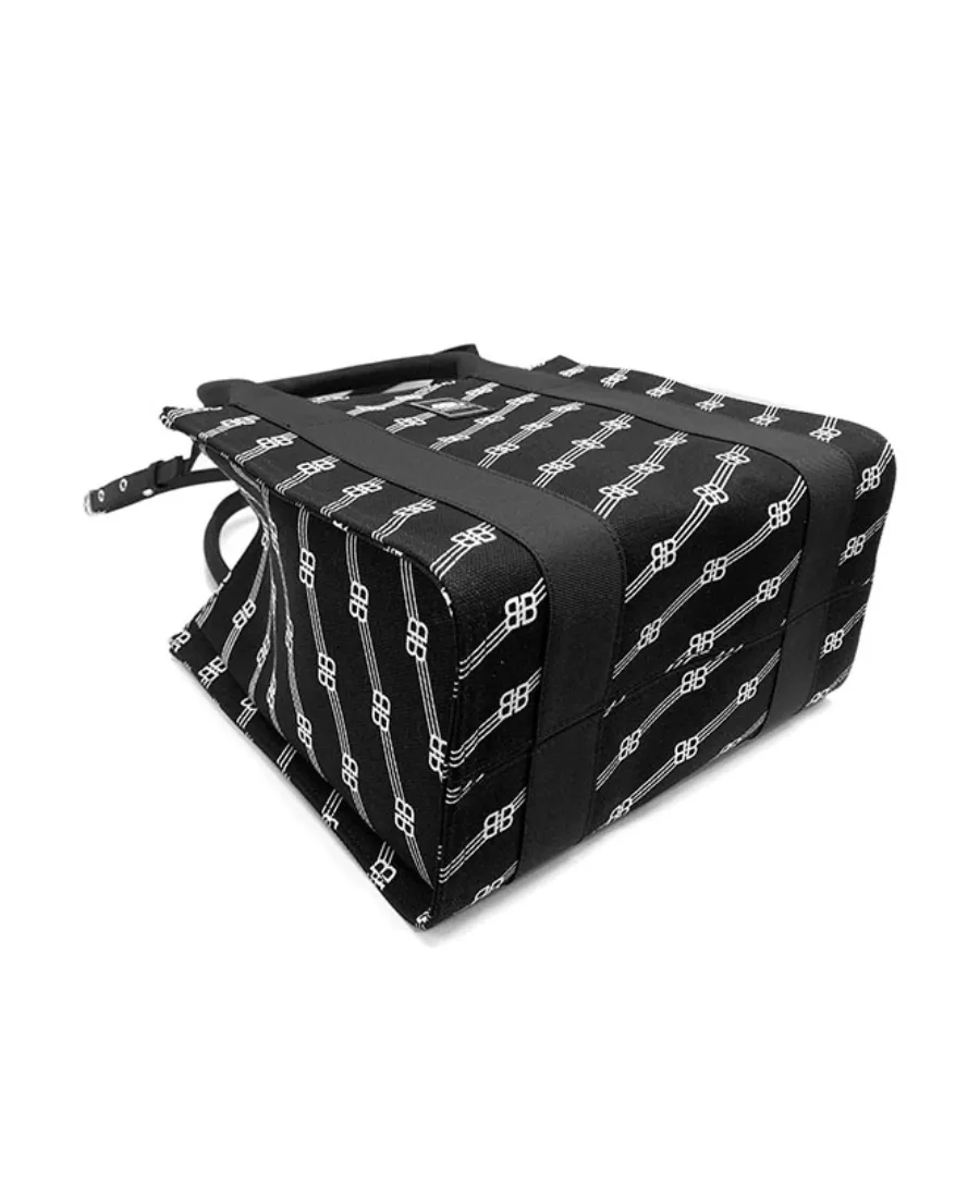 Logo Jacquard Shoulder Bag