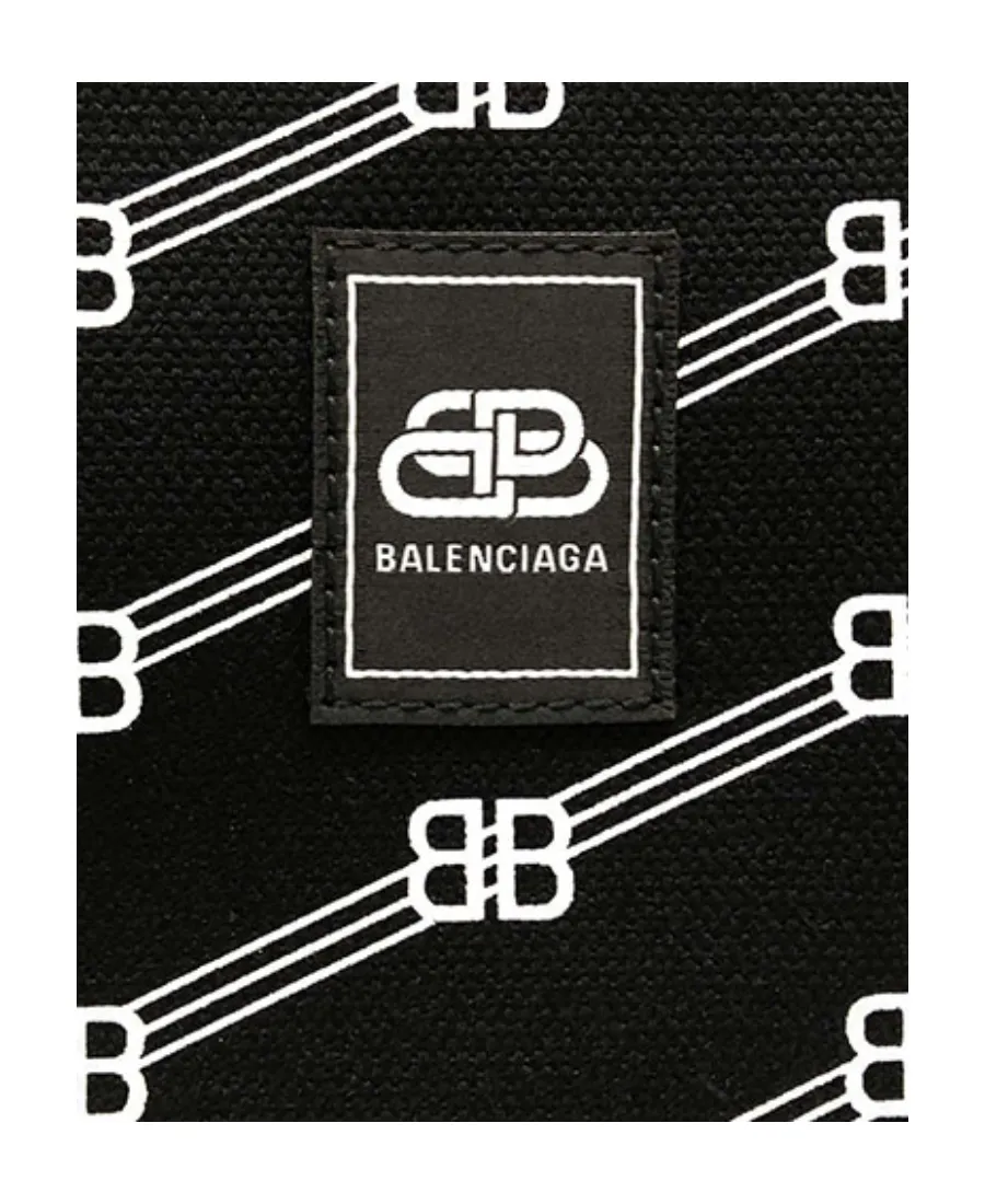 Logo Jacquard Shoulder Bag