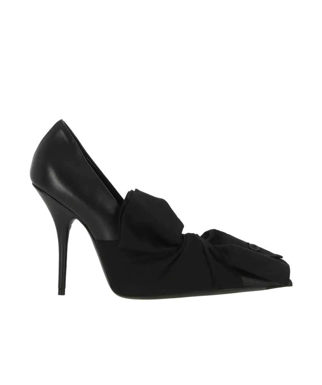 Knot Embellished Pumps