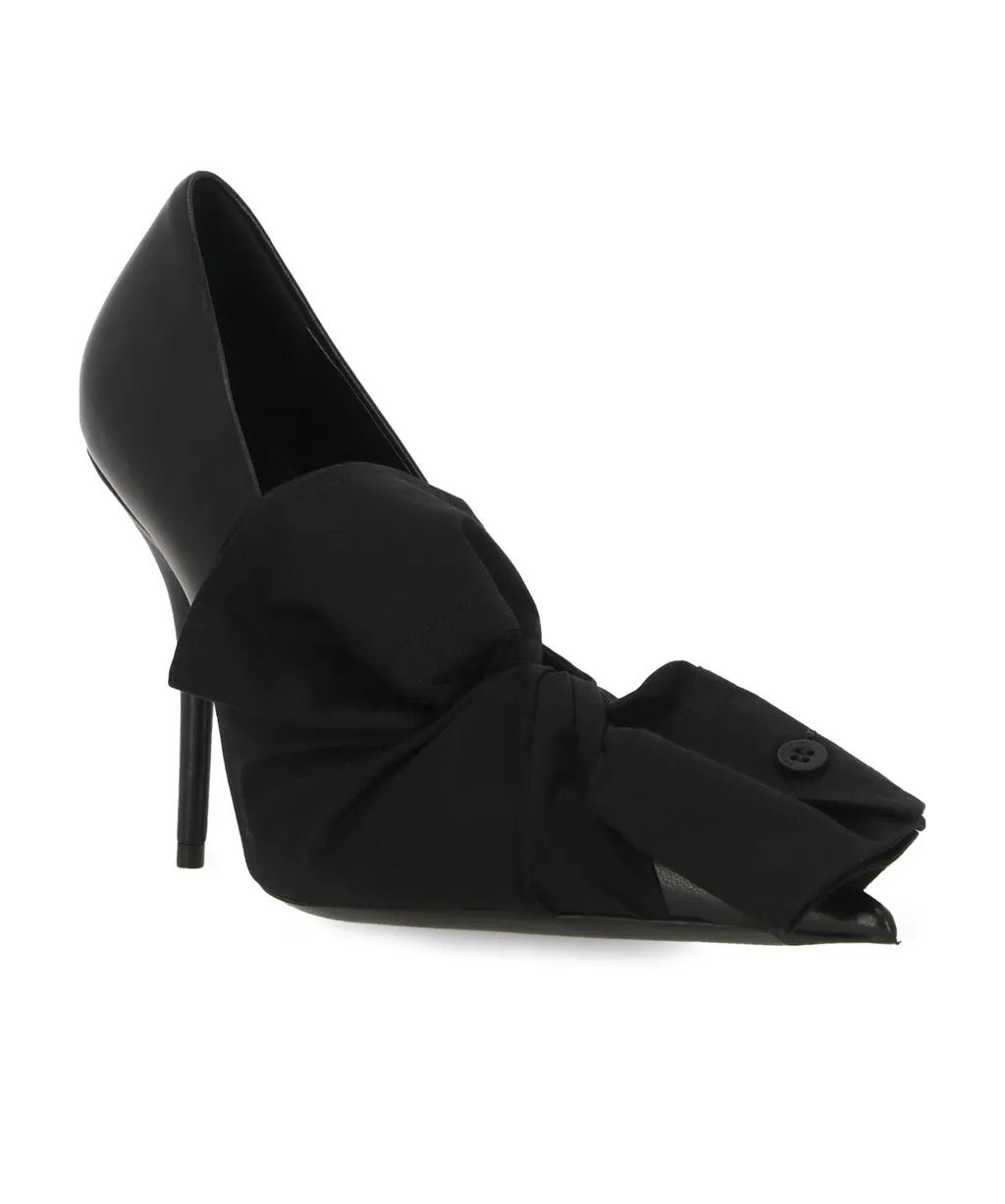 Knot Embellished Pumps