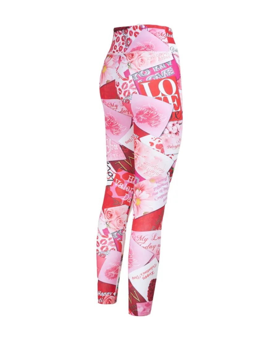 Patchwork Printed Leggings