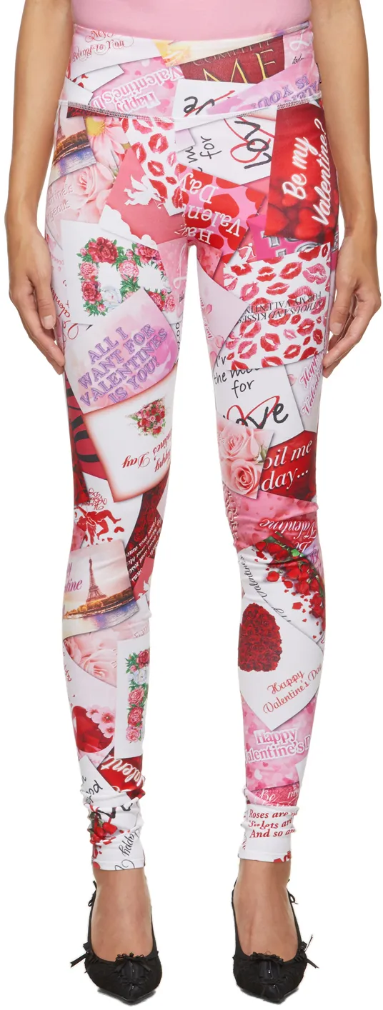 Patchwork Printed Leggings