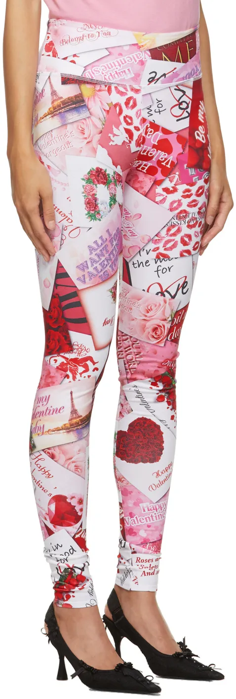 Patchwork Printed Leggings