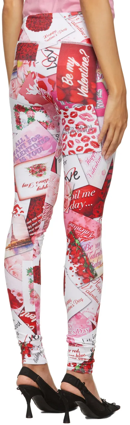 Patchwork Printed Leggings