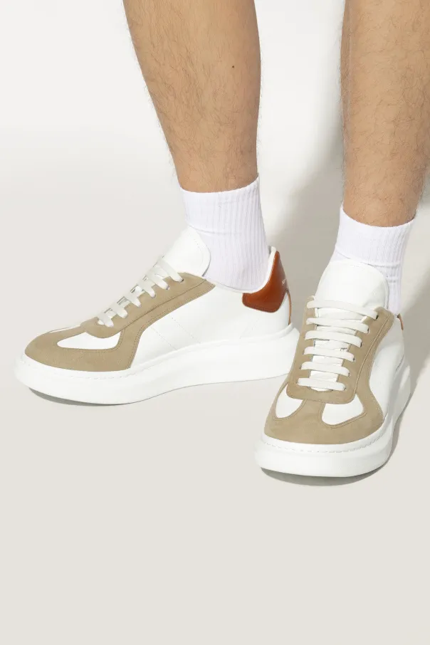 Logo Printed Lace-Up Sneakers