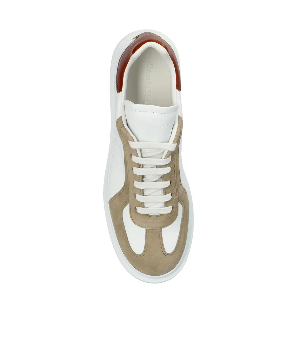 Logo Printed Lace-Up Sneakers