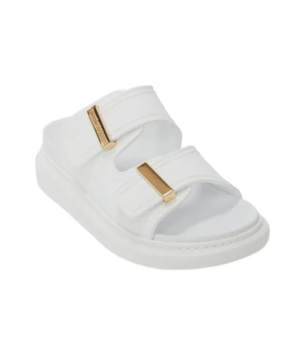 Double Strap Slip-On Slides