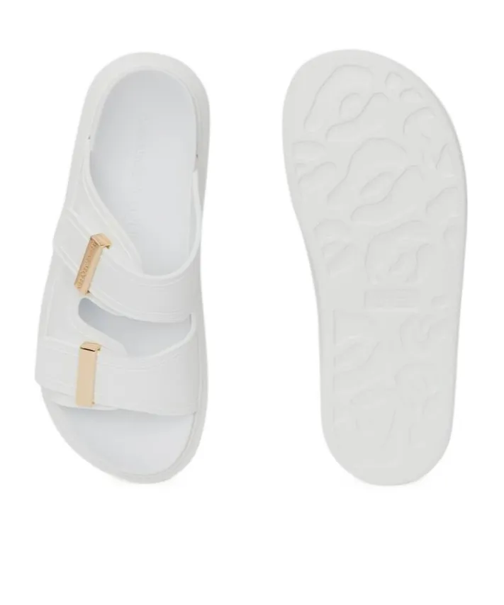 Double Strap Slip-On Slides