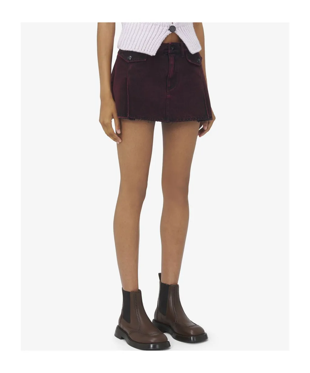 Denim Mini Skirt