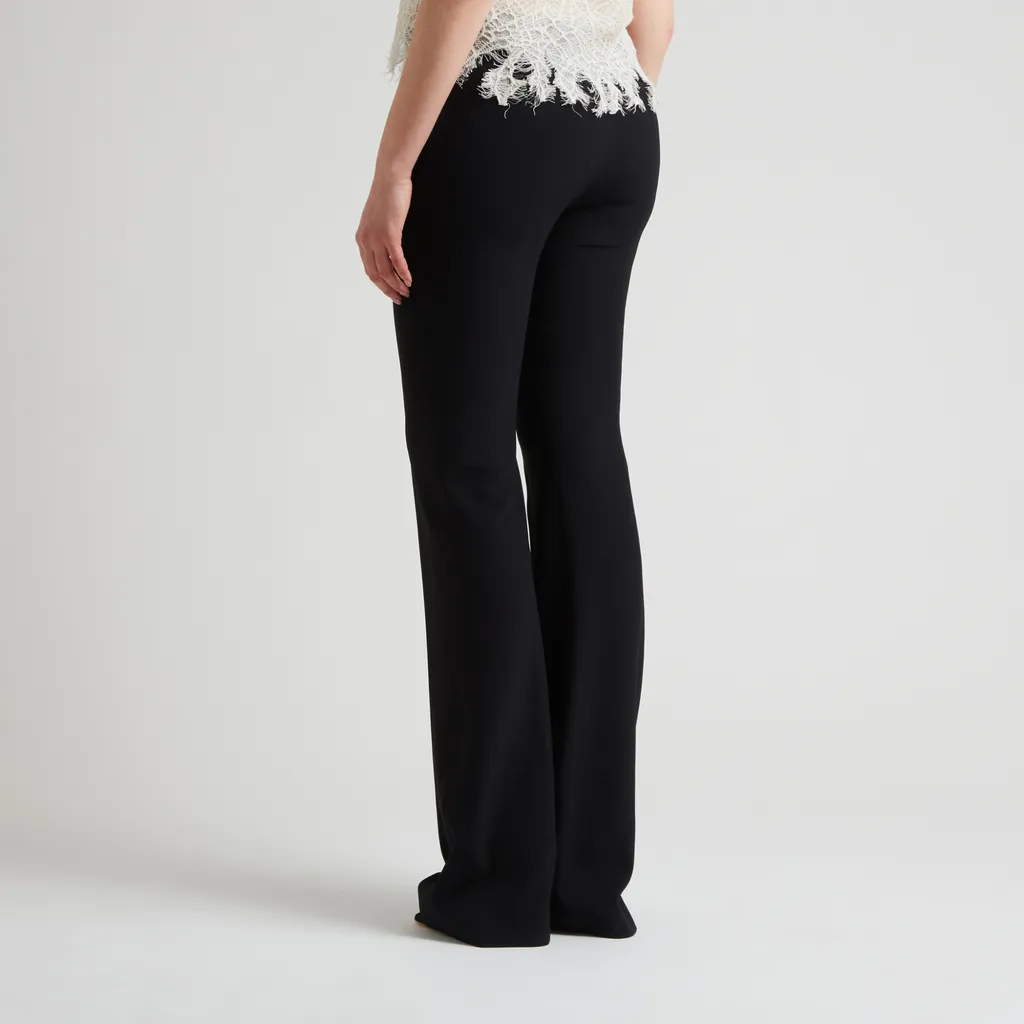Crepe Flared Pants