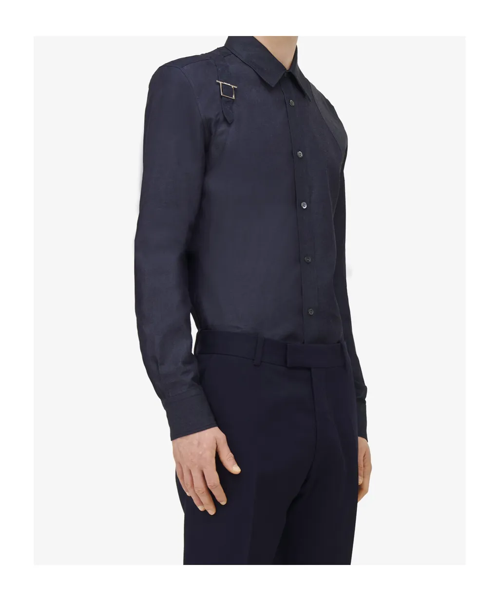 T-Bar Harness Denim Shirt