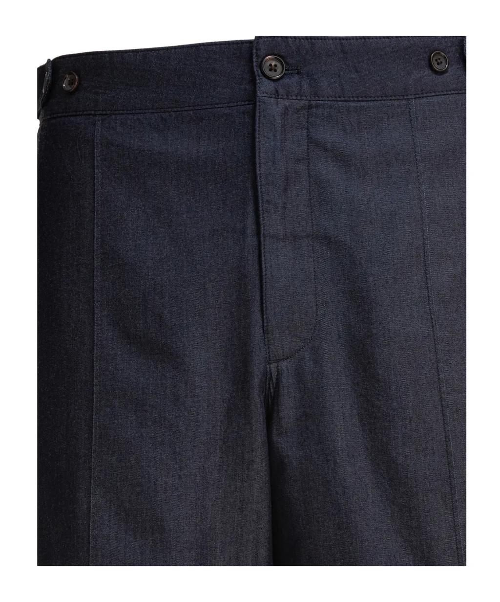 Denim Bermuda Shorts