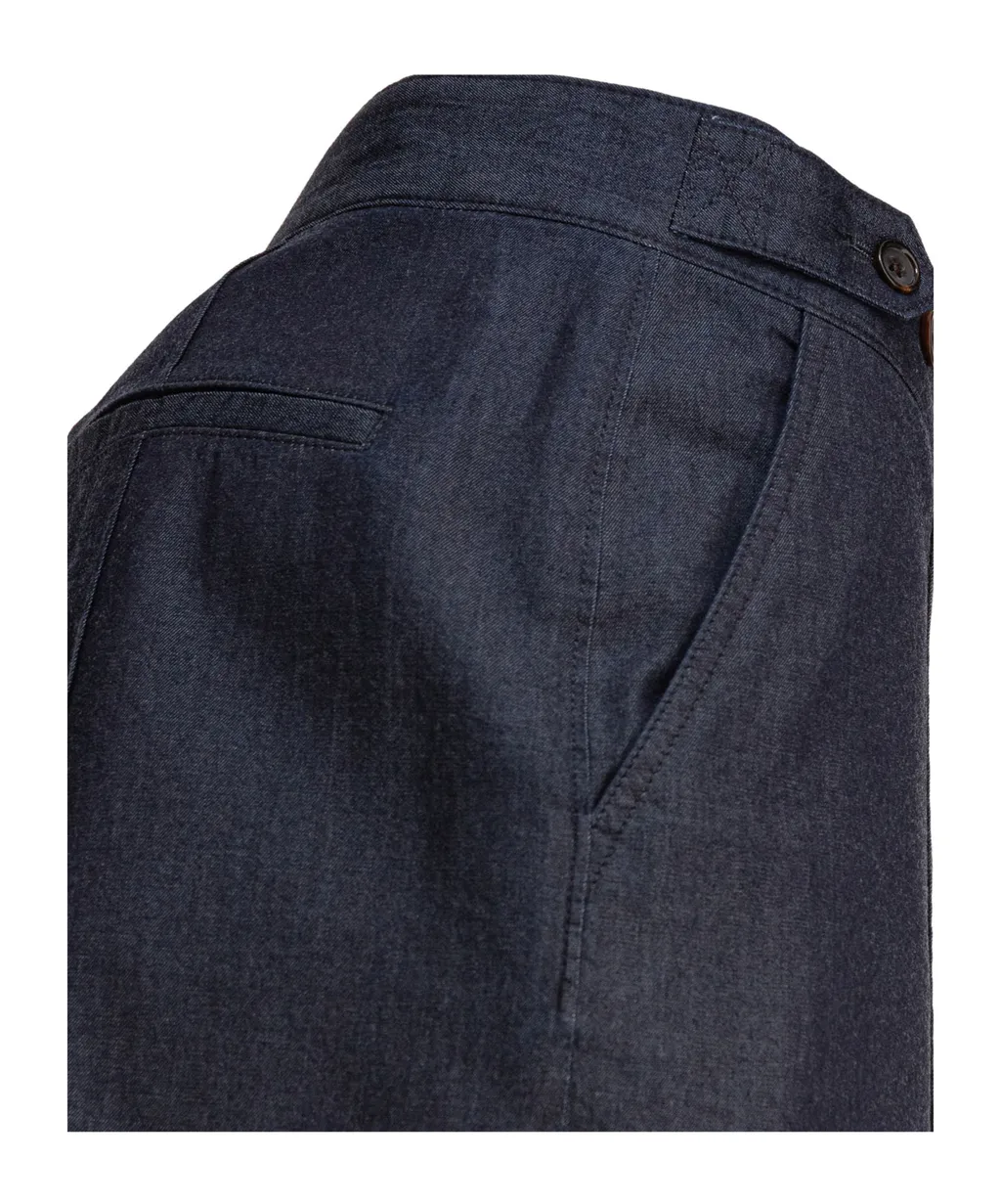 Denim Bermuda Shorts