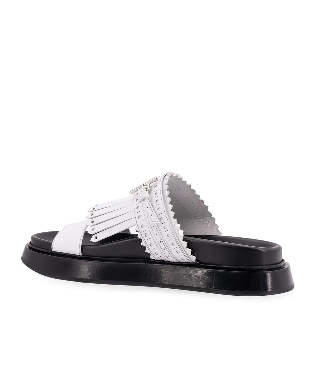 T-Bar Fringed Slides