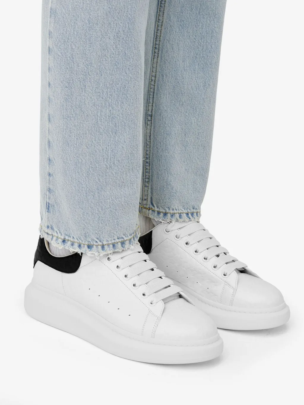 Oversized Lace-Up Sneakers