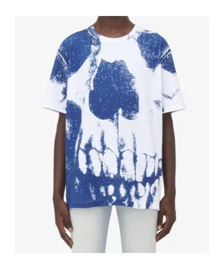 Skull Printed Crewneck T-Shirt
