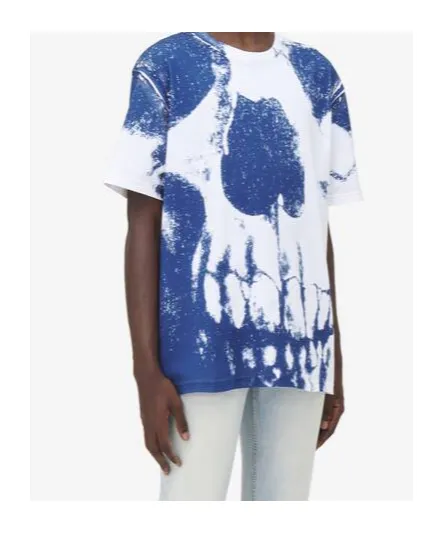 Skull Printed Crewneck T-Shirt